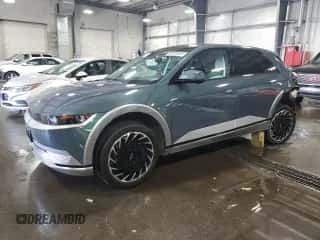 2024 Hyundai Ioniq 5 Limited with VIN KM8KRDDF4RU320749, listed as a Copart auction lot 68374485 with 3,565 mi miles and Salvage title. Bid and sale history available at DreamBid. Image 1.