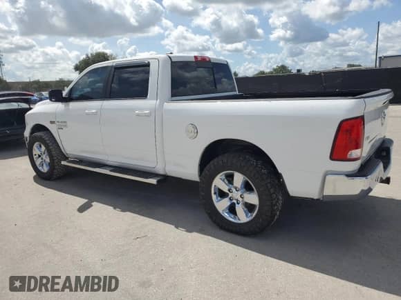 2019 Ram 1500 SLT z VIN 1C6RR6TT7KS701560, wystawiony jako Copart lot #69062195 z przebiegiem 91 165 mil mil oraz Czysty tytuł • Clean title. Historia ofert i sprzedaży dostępna na DreamBid. Obrazek 2.