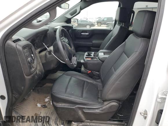 2024 Chevrolet Silverado 1500 Work Truck with VIN 1GCRAAEK5RZ266966, listed as a Copart auction lot 44538425 with 20,441 mi miles and Salvage title. Bid and sale history available at DreamBid. Image 7.