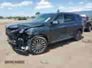 2025 Hyundai Palisade Calligraphy z VIN KM8R7DGE6SU847222, wystawiony jako Copart lot #64018925 z przebiegiem 10 447 mil mil oraz Szkoda całkowita • Salvage title. Historia ofert i sprzedaży dostępna na DreamBid. Obrazek 1.