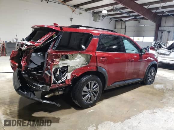 2024 Nissan Pathfinder SV с VIN 5N1DR3BC8RC286672, выставлен на аукционе Copart как лот 59161595 с пробегом 15 962 миль миль и Чистый • Clean title. История ставок и продаж доступна на DreamBid. Изображение 3.