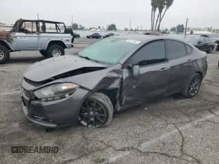 2016 Dodge Dart SXT with VIN 1C3CDFBB1GD507600, listed as a Copart auction lot 85575465 with Not provided miles and Salvage title. Bid and sale history available at DreamBid. Image 1.