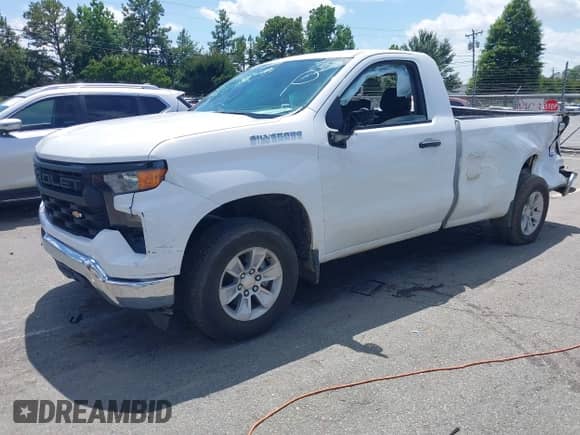 2023 Chevrolet Silverado 1500 Work Truck with VIN 3GCNAAED6PG172625, listed as a IAAI auction lot 42503841 with 52,602 mi miles and . Bid and sale history available at DreamBid. Image 16.