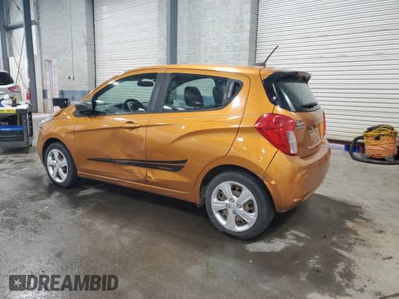 2019 Chevrolet Spark LS with VIN KL8CB6SA0KC707321, listed as a Copart auction lot 54784215 with 194,376 mi miles and Salvage title. Bid and sale history available at DreamBid. Image 2.
