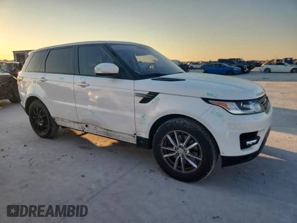 2016 Land Rover Range Rover Sport SE with VIN SALWG2PF2GA589237, listed as a Copart auction lot 86330515 with 64,826 mi miles and Salvage title. Bid and sale history available at DreamBid. Image 4.