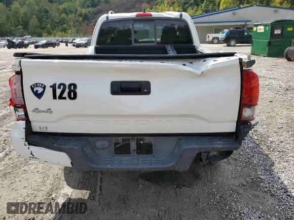 2023 Toyota Tacoma SR with VIN 3TYSX5EN5PT022609, listed as a Copart auction lot 81572905 with 7,923 mi miles and Salvage title. Bid and sale history available at DreamBid. Image 6.