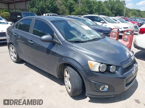 2013 Chevrolet Sonic LTZ with VIN 1G1JE5SH9D4102734, listed as a IAAI auction lot 42610235 with 179,837 mi miles and . Bid and sale history available at DreamBid. Image 1.