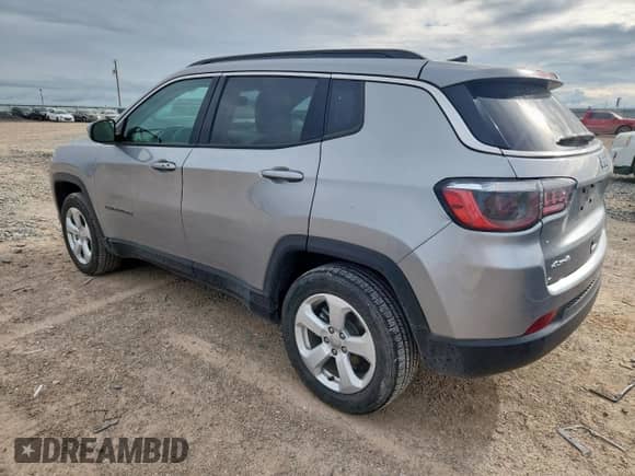 2021 Jeep Compass Latitude with VIN 3C4NJDBB6MT580274, listed as a Copart auction lot 63085195 with 80,474 mi miles and Clean title. Bid and sale history available at DreamBid. Image 2.