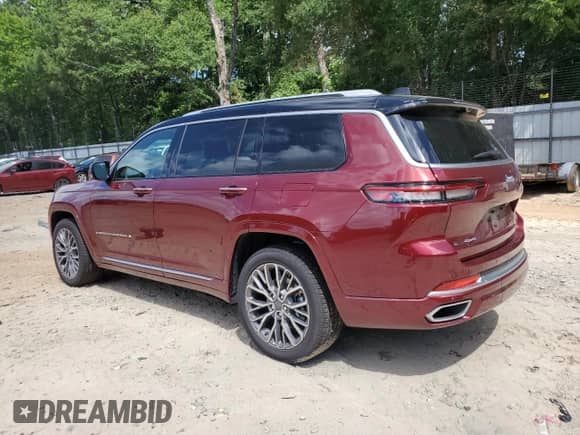 2023 Jeep Grand Cherokee Summit Reserve с VIN 1C4RJKETXP8725636, выставлен на аукционе Copart как лот 64760265 с пробегом 23 306 миль миль и Списание • Salvage title. История ставок и продаж доступна на DreamBid. Изображение 2.