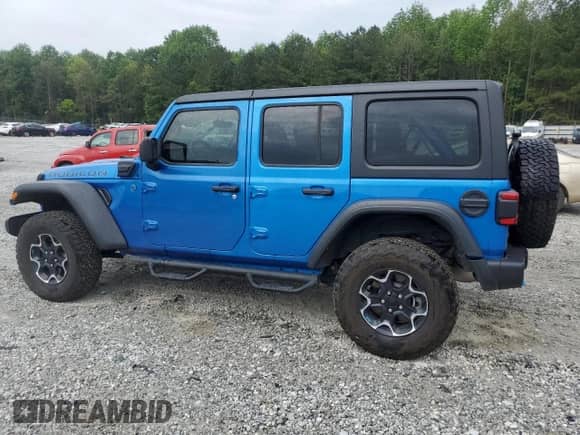 2022 Jeep Wrangler Unlimited Rubicon с VIN 1C4JJXR64NW275392, выставлен на аукционе Copart как лот 55037595 с пробегом 22 174 миль миль и Списание • Salvage title. История ставок и продаж доступна на DreamBid. Изображение 2.