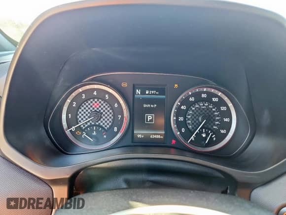 2019 Hyundai Veloster 2.0 with VIN KMHTG6AF4KU013761, listed as a Copart auction lot 83866545 with 63,488 mi miles and Salvage title. Bid and sale history available at DreamBid. Image 9.