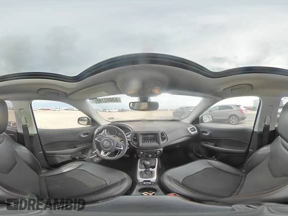 2021 Jeep Compass Latitude with VIN 3C4NJDBB6MT580274, listed as a Copart auction lot 63085195 with 80,474 mi miles and Clean title. Bid and sale history available at DreamBid. Image 14.