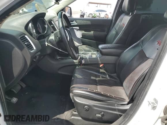 2013 Dodge Durango R/T with VIN 1C4SDHCT0DC556878, listed as a Copart auction lot 70955065 with 187,119 mi miles and Salvage title. Bid and sale history available at DreamBid. Image 7.