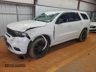 2019 Dodge Durango GT Plus with VIN 1C4RDJDG9KC722013, listed as a Copart auction lot 70279685 with 83,728 mi miles and Salvage title. Bid and sale history available at DreamBid. Image 1.