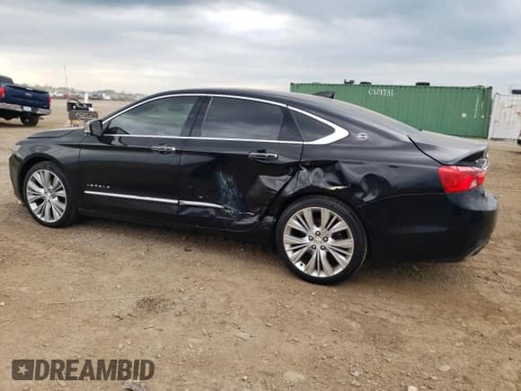 2018 Chevrolet Impala Premier с VIN 2G1125S3XJ9177402, выставлен на аукционе Copart как лот 66394995 с пробегом 82 571 миль миль и Списание • Salvage title. История ставок и продаж доступна на DreamBid. Изображение 2.