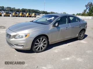 2016 Volvo S60 T5 Drive-E Premier with VIN LYV402FK1GB089337, listed as a Copart auction lot 86610455 with 81,831 mi miles and Salvage title. Bid and sale history available at DreamBid. Image 1.