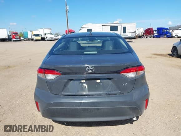2024 Toyota Corolla LE with VIN 5YFB4MDE2RP193944, listed as a IAAI auction lot 43020580 with 21,866 mi miles and . Bid and sale history available at DreamBid. Image 16.