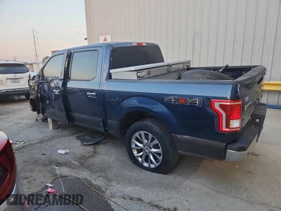 2017 Ford F-150 Lariat z VIN 1FTEW1EG0HKD85866, wystawiony jako Copart lot #84581145 z przebiegiem 121 397 mil mil oraz Szkoda całkowita • Salvage title. Historia ofert i sprzedaży dostępna na DreamBid. Obrazek 2.