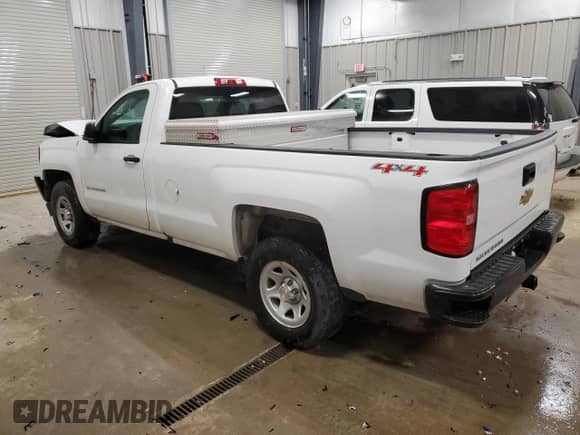 2016 Chevrolet Silverado 1500 Work Truck с VIN 1GCNKNEC2GZ107301, выставлен на аукционе Copart как лот 84879454 с пробегом 177 895 миль миль и Списание • Salvage title. История ставок и продаж доступна на DreamBid. Изображение 2.