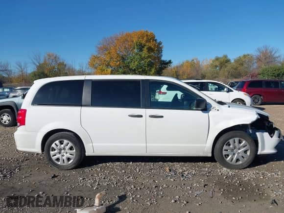2020 Dodge Grand Caravan SE with VIN 2C4RDGBG1LR228243, listed as a IAAI auction lot 43484084 with 225,291 mi miles and . Bid and sale history available at DreamBid. Image 14.