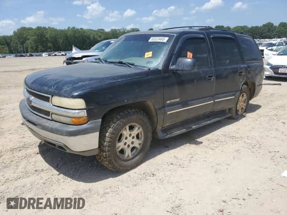 2001 Chevrolet Tahoe LS с VIN 1GNEC13TX1R174848, выставлен на аукционе Copart как лот 65323465 с пробегом 300 669 миль миль и Списание • Salvage title. История ставок и продаж доступна на DreamBid. Изображение 1.