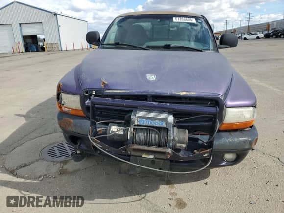 1998 Dodge Dakota SLT with VIN 1B7GG22Y8WS657716, listed as a Copart auction lot 51266605 with 234,149 mi miles and Salvage title. Bid and sale history available at DreamBid. Image 5.