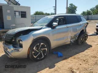 2023 Mitsubishi Outlander SEL with VIN JA4J4VA86PZ040299, listed as a Copart auction lot 71239495 with Not provided miles and Salvage title. Bid and sale history available at DreamBid. Image 1.