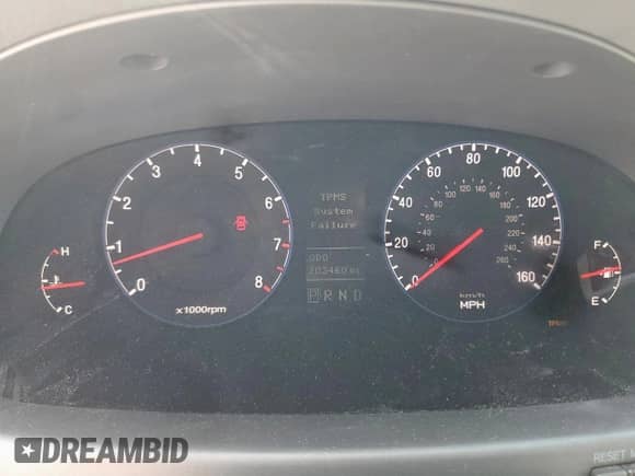 2007 Hyundai Azera SE with VIN KMHFC46F07A213549, listed as a Copart auction lot 81397785 with 203,460 mi miles and Salvage title. Bid and sale history available at DreamBid. Image 9.