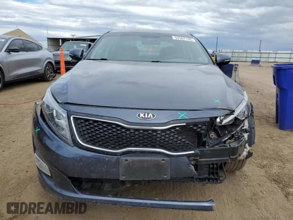 2015 Kia Optima LX with VIN KNAGM4A71F5590658, listed as a Copart auction lot 57567135 with 45,549 mi miles and Clean title. Bid and sale history available at DreamBid. Image 5.