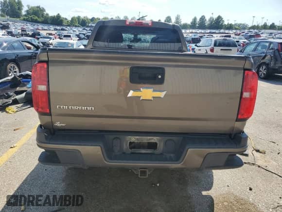 2015 Chevrolet Colorado 4WD Z71 with VIN 1GCGTCE37F1192093, listed as a Copart auction lot 64252255 with 103,982 mi miles and Salvage title. Bid and sale history available at DreamBid. Image 6.