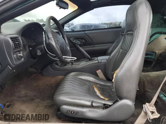 1998 Chevrolet Camaro Z28 with VIN 2G1FP22G6W2108778, listed as a Copart auction lot 80242645 with 216,585 mi miles and Salvage title. Bid and sale history available at DreamBid. Image 7.