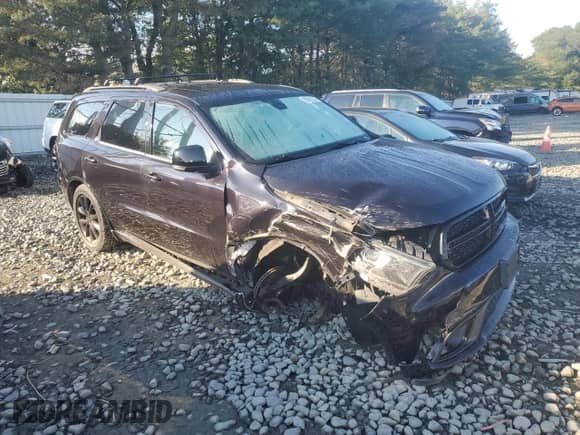 2018 Dodge Durango GT with VIN 1C4RDJDG5JC305048, listed as a Copart auction lot 70982295 with 132,248 mi miles and Salvage title. Bid and sale history available at DreamBid. Image 4.