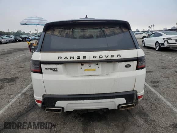 2022 Land Rover Range Rover Sport HST с VIN SALWS2RUXNA230645, выставлен на аукционе Copart как лот 72059045 с пробегом Не указан миль и Списание • Salvage title. История ставок и продаж доступна на DreamBid. Изображение 6.