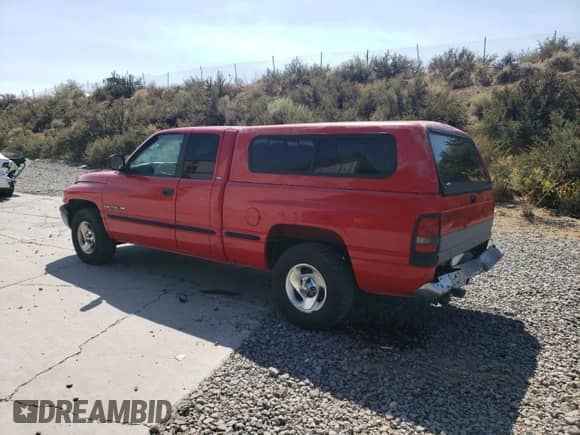 1999 Dodge 1500 with VIN 1B7HC13Z7XJ587859, listed as a Copart auction lot 81059855 with 233,341 mi miles and Salvage title. Bid and sale history available at DreamBid. Image 2.