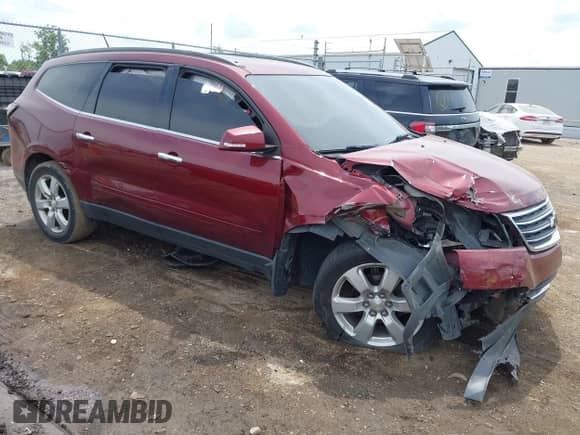 2017 Chevrolet Traverse LT с VIN 1GNKRGKD2HJ325687, выставлен на аукционе IAAI как лот 42906277 с пробегом 124 406 миль миль и . История ставок и продаж доступна на DreamBid. Изображение 1.