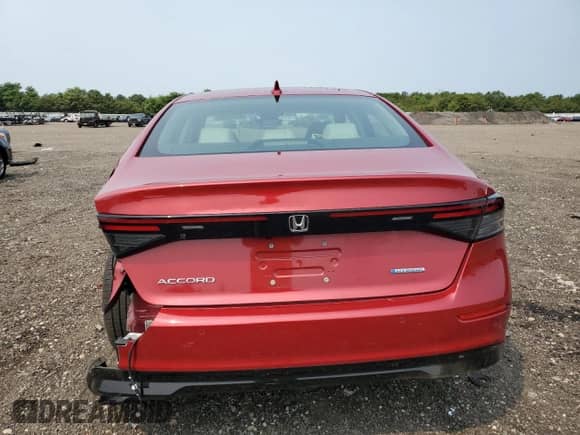 2023 Honda Accord EX-L with VIN 1HGCY2F61PA048576, listed as a Copart auction lot 67618585 with 15,116 mi miles and Salvage title. Bid and sale history available at DreamBid. Image 6.