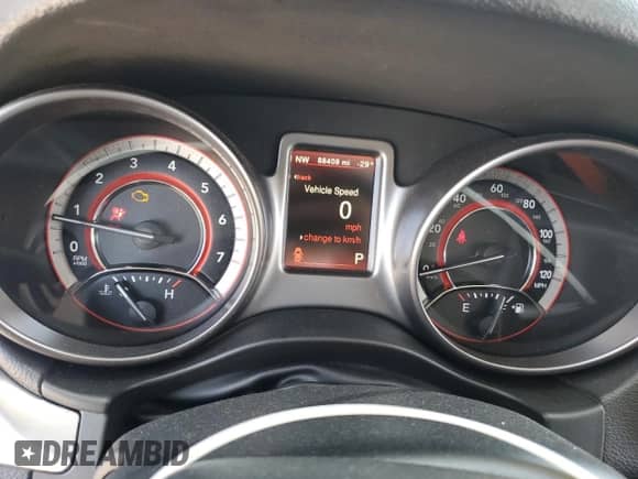 2018 Dodge Journey Crossroad with VIN 3C4PDCGG3JT520396, listed as a Copart auction lot 80992655 with 88,408 mi miles and Salvage title. Bid and sale history available at DreamBid. Image 9.