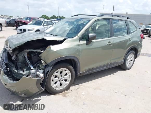 2019 Subaru Forester with VIN JF2SKACC1KH544950, listed as a IAAI auction lot 42545572 with 70,310 mi miles and . Bid and sale history available at DreamBid. Image 18.