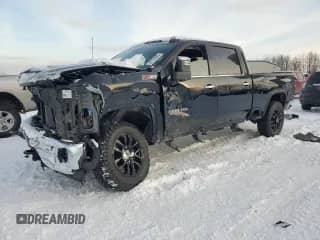 2025 Chevrolet Silverado 2500HD LTZ z VIN 2GC4KPE78S1111770, wystawiony jako Copart lot #42172435 z przebiegiem 1 423 mil mil oraz Czysty tytuł • Clean title. Historia ofert i sprzedaży dostępna na DreamBid. Obrazek 1.