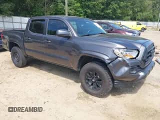 2022 Toyota Tacoma SR with VIN 3TYAX5GN8NT034307, listed as a IAAI auction lot 42615020 with 57,991 mi miles and . Bid and sale history available at DreamBid. Image 1.