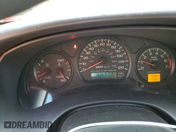 2005 Chevrolet Monte Carlo LS с VIN 2G1WW12E659294517, выставлен на аукционе Copart как лот 63107435 с пробегом 205 292 миль миль и Списание • Salvage title. История ставок и продаж доступна на DreamBid. Изображение 9.