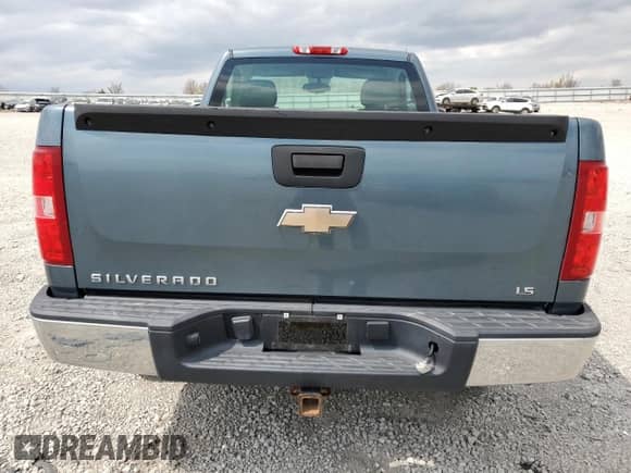 2009 Chevrolet Silverado 1500 Work Truck with VIN 1GCEC14X99Z166164, listed as a Copart auction lot 52852255 with 194,568 mi miles and Salvage title. Bid and sale history available at DreamBid. Image 6.