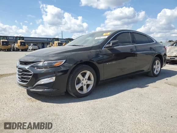 2020 Chevrolet Malibu LS with VIN 1G1ZB5ST1LF011329, listed as a Copart auction lot 50967115 with 79,480 mi miles and Salvage title. Bid and sale history available at DreamBid. Image 1.