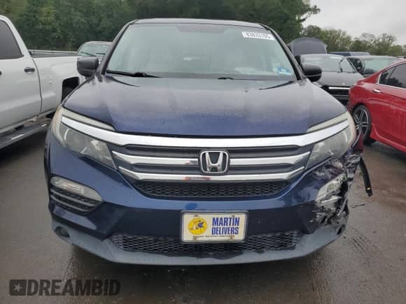 2016 Honda Pilot LX z VIN 5FNYF6H11GB090465, wystawiony jako Copart lot #83833105 z przebiegiem 98 929 mil mil oraz Szkoda całkowita • Salvage title. Historia ofert i sprzedaży dostępna na DreamBid. Obrazek 5.