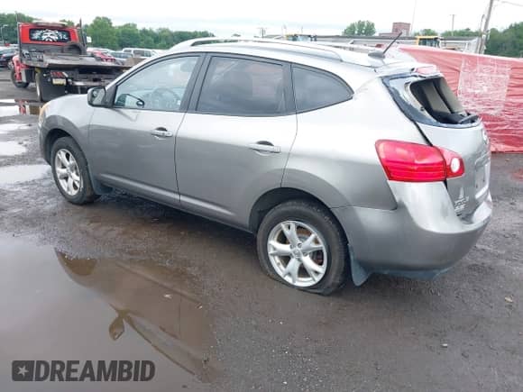 2009 Nissan Rogue S with VIN JN8AS58V19W166991, listed as a IAAI auction lot 42734268 with 113,393 mi miles and . Bid and sale history available at DreamBid. Image 3.