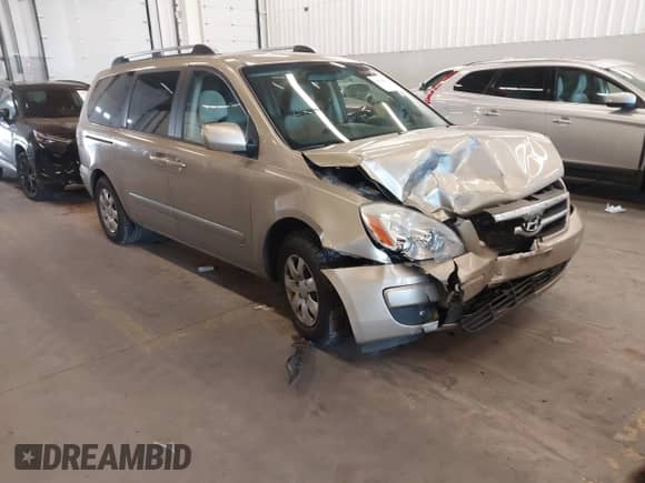 2007 Hyundai Entourage GLS с VIN KNDMC233876033538, выставлен на аукционе IAAI как лот 41424673 с пробегом 149 337 миль миль и . История ставок и продаж доступна на DreamBid. Изображение 1.
