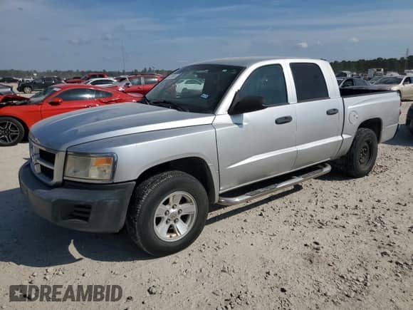 2008 Dodge Dakota SXT with VIN 1D7HE38K98S570063, listed as a Copart auction lot 87437695 with 163,645 mi miles and Clean title. Bid and sale history available at DreamBid. Image 1.