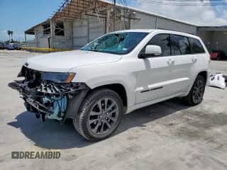 2019 Jeep Grand Cherokee High Altitude z VIN 1C4RJFCG4KC774527, wystawiony jako Copart lot #59796785 z przebiegiem 40 872 mil mil oraz Szkoda całkowita • Salvage title. Historia ofert i sprzedaży dostępna na DreamBid. Obrazek 1.