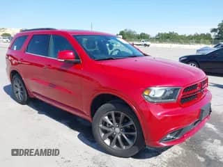 2018 Dodge Durango GT with VIN 1C4RDHDG3JC132980, listed as a IAAI auction lot 42219087 with 97,494 mi miles and . Bid and sale history available at DreamBid. Image 1.