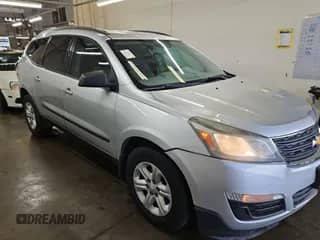 2014 Chevrolet Traverse LS z VIN 1GNKVFED2EJ127348, wystawiony jako Copart lot #69674135 z przebiegiem 157 988 mil mil oraz Czysty tytuł • Clean title. Historia ofert i sprzedaży dostępna na DreamBid. Obrazek 1.